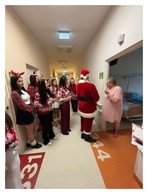 Kolędowanie w szpitalu